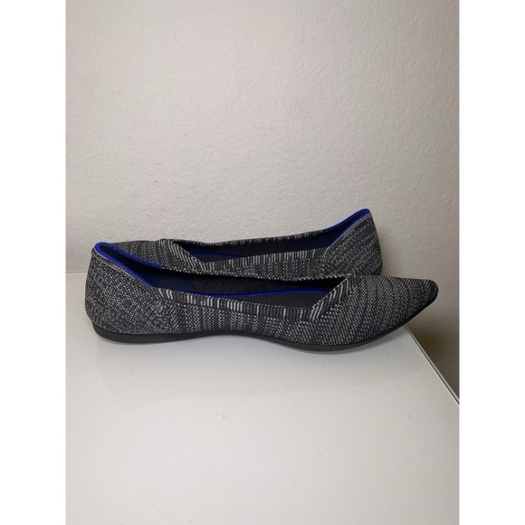 Rothy's Black and Gray Flats - Picture 7 of 12